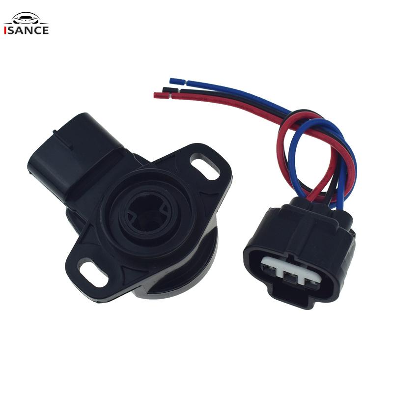 New Throttle Position Sensor TPS /Plug Connector For Chevrolet Suzuki Grand Vitara Tracker XL-7 555721,91175256,1342065D00