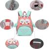 Kids Backpack Kindergarten Schoolbag Waterproof Backpack Cartoon Schoolbag Preschool Unisex Gift, Cute Owl 25-26
