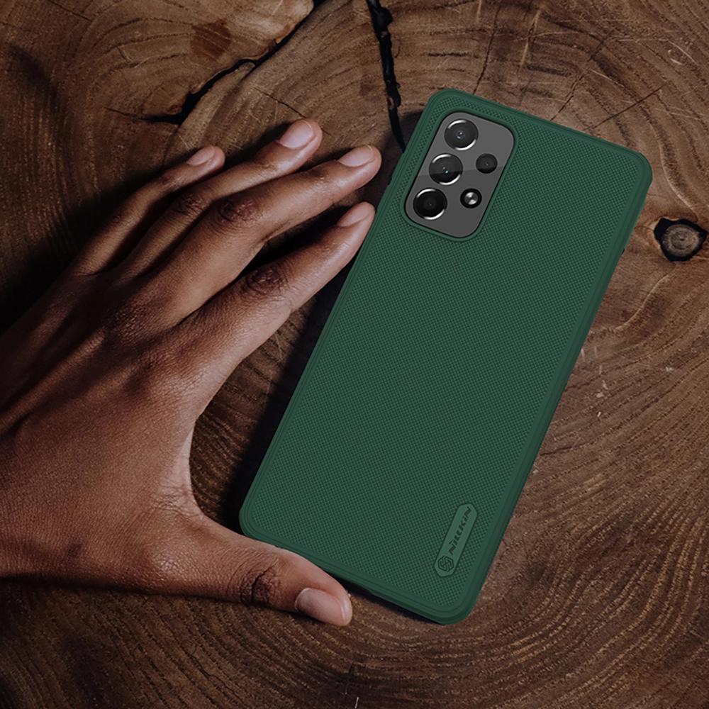 Nillkin Super Frosted Shield Pro Durable Case Cover For Samsung Galaxy A73 Black