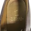 Regal Туфли из натуральной кожи с прямым мыском и закрытой шнуровкой, размер 25.0EE, коричневые, деловые(ИСПОЛЬЗОВАЛ)