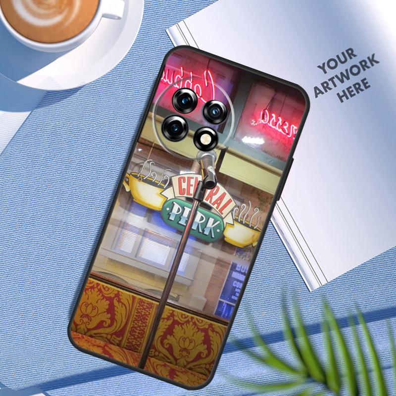 Central Perk Coffee friends For OnePlus Nord 3 CE 2 Lite 2T N10 N20 N100 N200 8 9 10 Pro 11 12 8T 9RT 10T 10R 12R Case