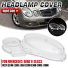 W211 E240 Крышка фары Стекло фары для Benz W211 E240 E200 E350 E280 E300 2002-2008 Крышка лампы Корпус