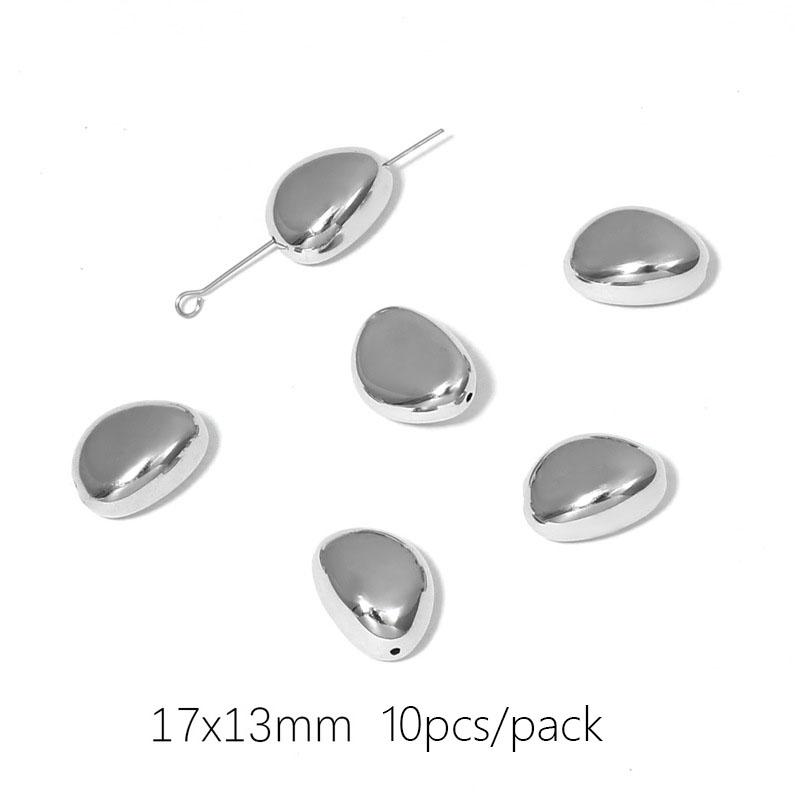 10-50 шт./упак. популярные высококачественные позолоченные белые K-образные свободные нерегулярные разделительные бусины DIY ожерелье браслет ювелирные изделия аксессуары для изготовления ювелирных изделий ручной работы