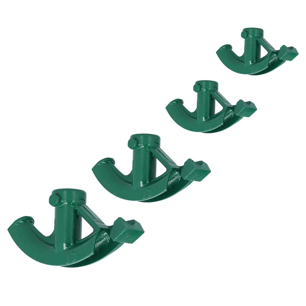 Чугунный трубогиб для проволоки Чугунный ручной трубогиб Формовщик труб Экономичный инструмент для быстрой гибки электрической проволоки Формовщик для гибки труб