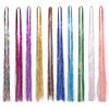 Накладные волосы Shiny Fairy Hair Tinsel Сверкающая мишура для женщин девочек Аксессуары для волос для косплей-вечеринки