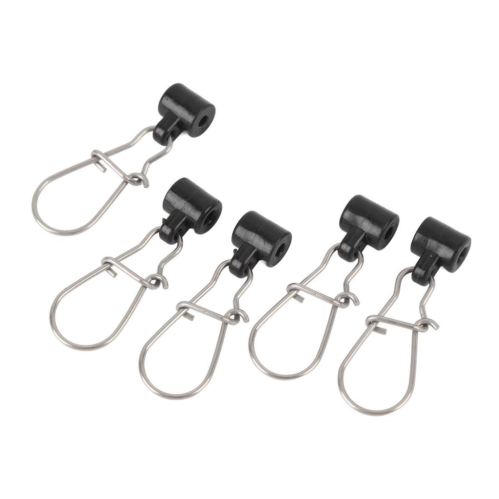 50 шт. слайдеры для лески из нержавеющей стали с двойным замком и прочным слайдером с коробкой