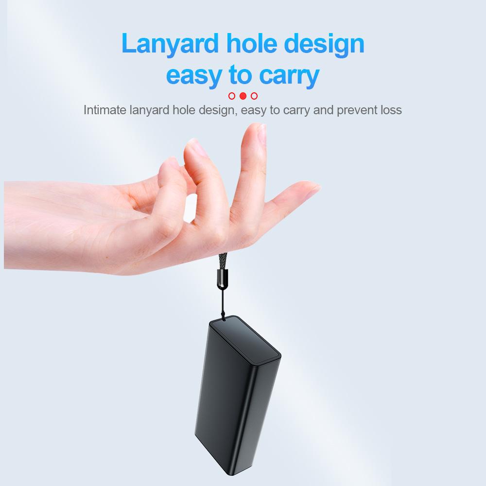 900-часовой компактный диктофон с активацией звука, 8G-64GB аудиорекордер