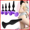 Силиконовая Анальная Пробка Секс-Игрушки для Женщин Массажер Простаты Анальная Пробка Анальная Пробка Анальные Секс-Игрушки для Мужчин Взрослых Игры Для Взрослых