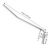 2PCS 6mm Diameter Floyd Rose Tremolo Arm Metal Electric Guitar Bridge Part  For Electric Guitar