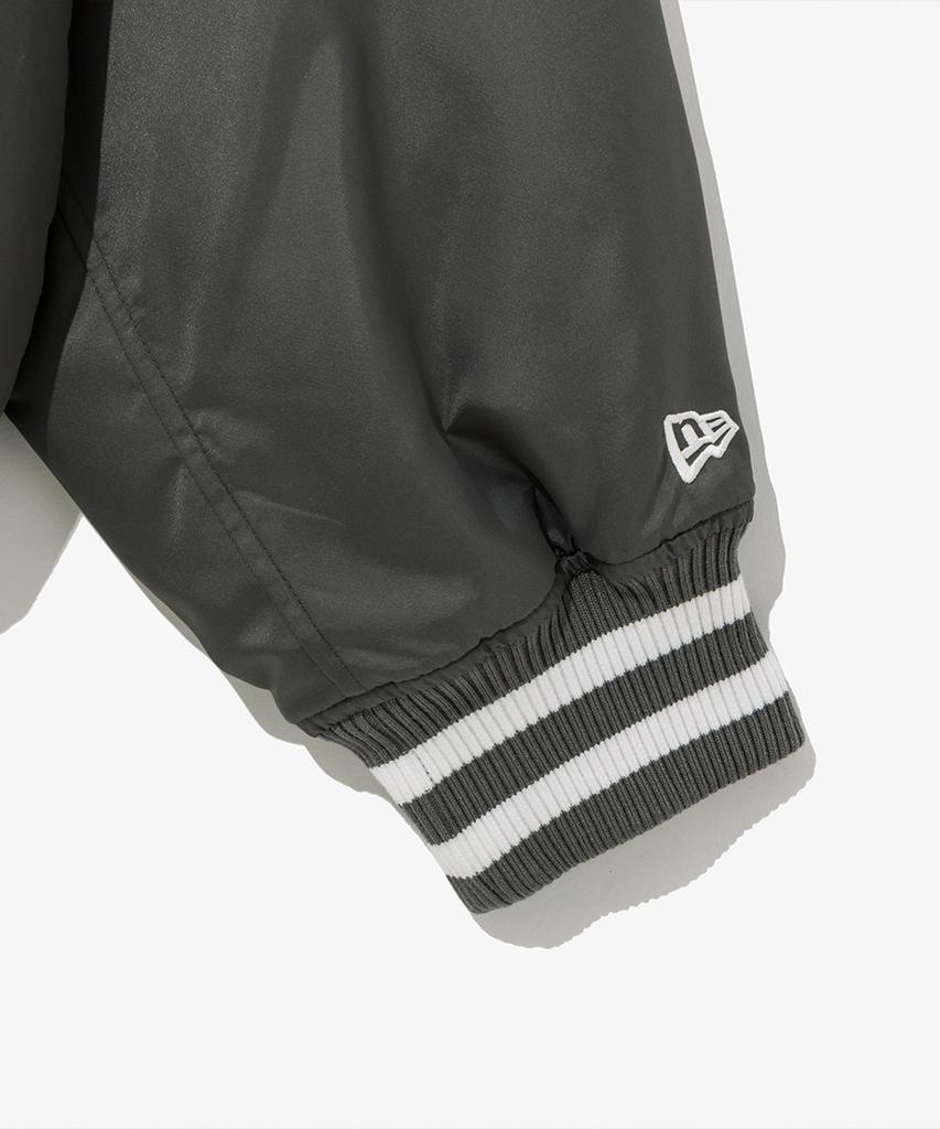 New Era Mlb La Dodgers Nylon Stadium Jacket Grey