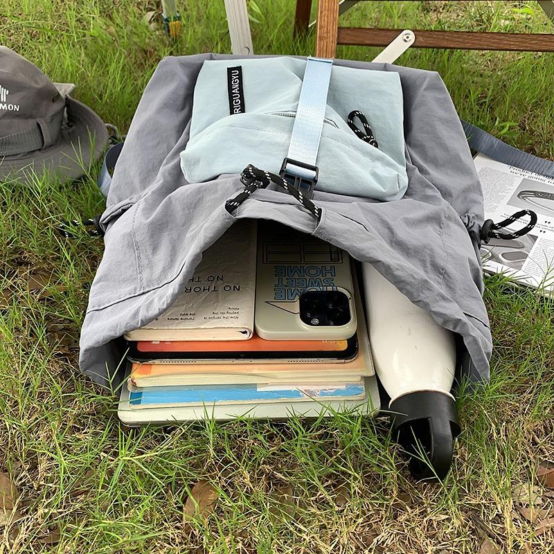 Школьный рюкзак новый, высококачественный, свежий и милый, с контрастной цветной вставкой, рюкзак для пары, легкий, для альпинизма и путешествий