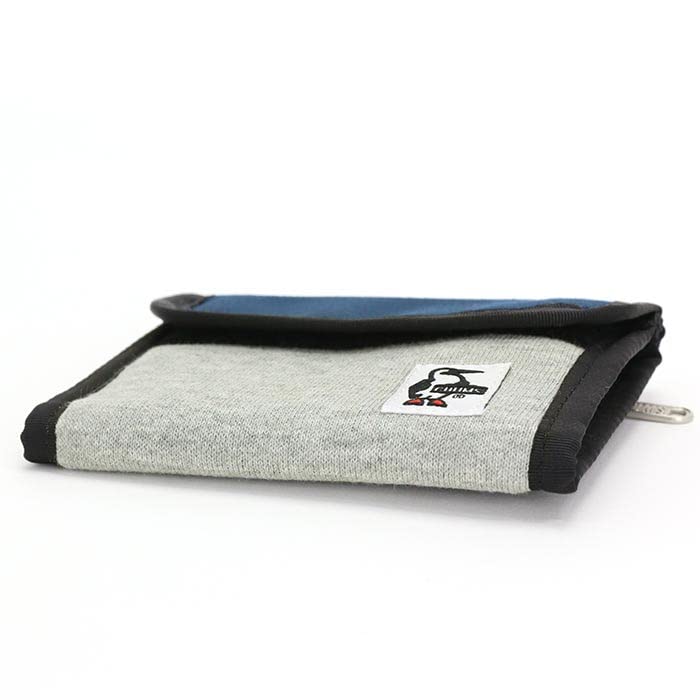 Chums Трехсекционное портмоне Sweat Nylon Мужское CH60-3612 Черный/Угольный