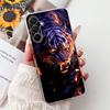 Back Cover For Samsung A16 A06 4G 5G Cartoon Dragon Flower Phone Case For Galaxy A26 A36 A56 5G Coque Bumper Soft Clear TPU Capa