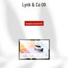 Закаленное стекло для центральной консоли и приборной панели Lynk & Co 09