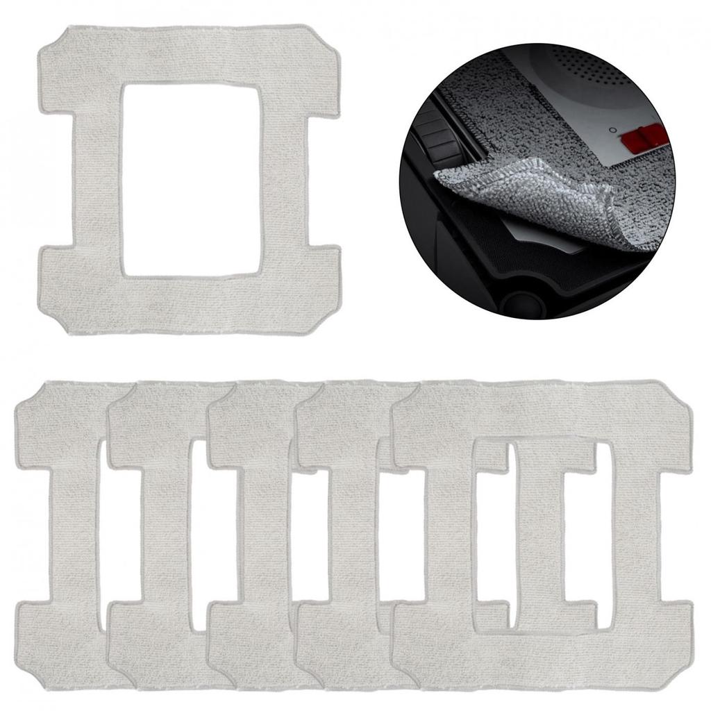 Улучшенная эффективность очистки с помощью швабры из микрофибры для Ecovacs WINBOT W1 PRO