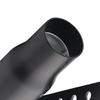 Motorcycle Exhaust Pipe Stainless Steel Noise Reduction Muffler Silencer Pipe Universal for Motorbike Type A Black