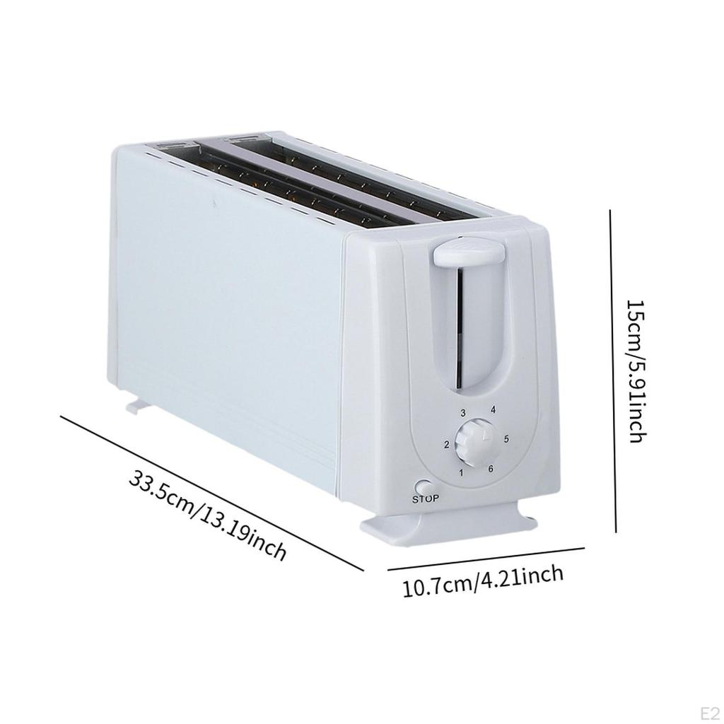 Тостер для выпечки хлеба на 4 ломтика для слоеного теста