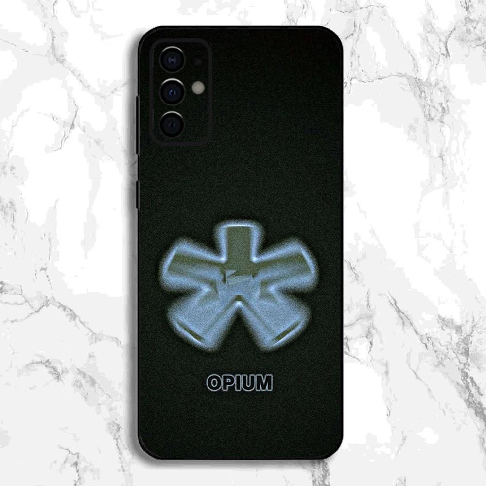 Чехол для телефона Playboi Carti O-Opium Rap для Samsung S24, S21, S22, S23, S30, Ultra, S20, Plus, Fe, Lite, Note, 10, 9, 5G Черный Мягкий Чехол