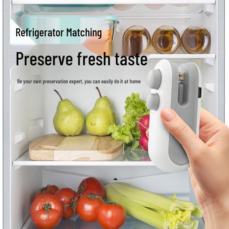 Мини ручной пресс для запайки снеков: Маленький бытовой запайщик пластиковых пакетов