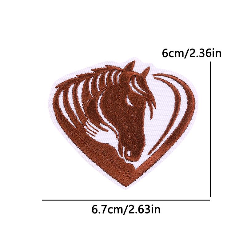 West Cowboy Embroidery Iron On Patches For Clothing thermoadhesive Patch For Clothes Heroism Adventurism Patch For Jeans Sticker