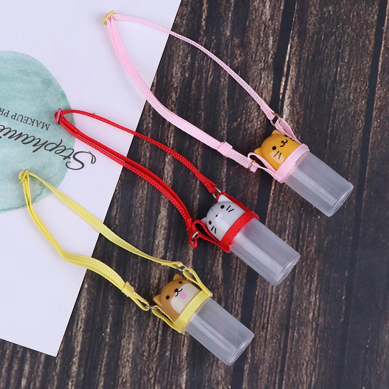 1Pc 1:12 Dollhouse Miniature Water Bottle With Strap Dolls Accessories