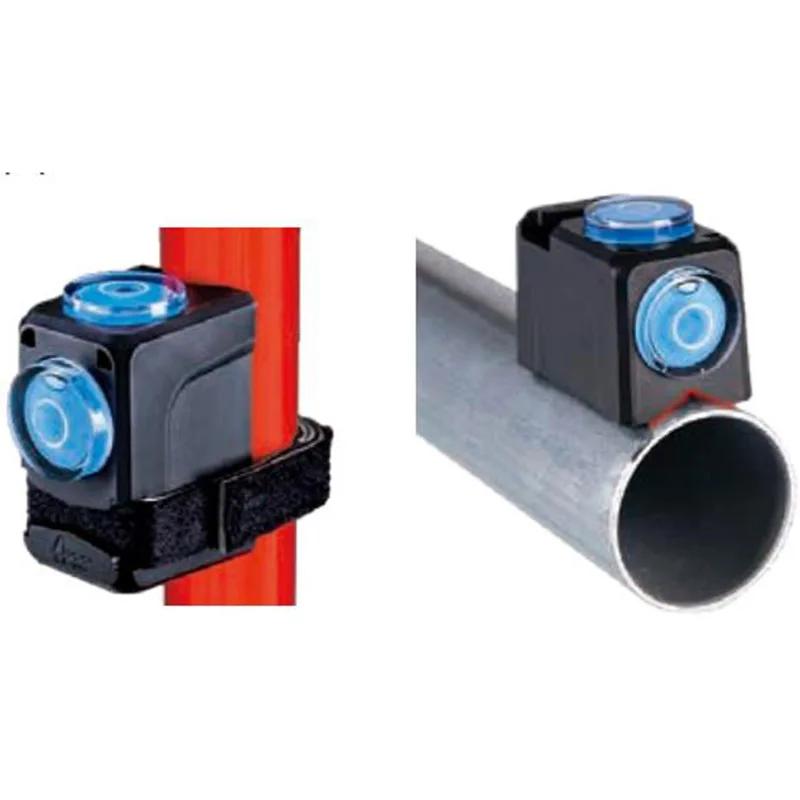 Мини-уровень-линейка Penguin Revo, тип с клипсой, модель 76065, высокая видимость, большая колба диаметром 25 мм для полюса, ориентир, 1 шт.