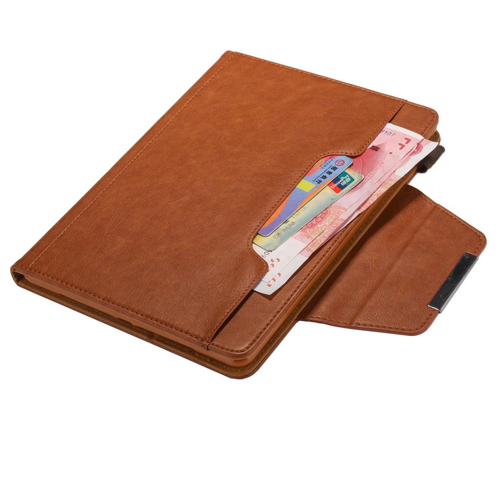 Кожаный чехол с блестками для iPad 2025 Air Pro MINI 3 4 5 6 7 8 9 10-го 11-го Поколения 10.9 10.2 11 12.9 13 Дюймов Чехол-обложка с карманом для карт