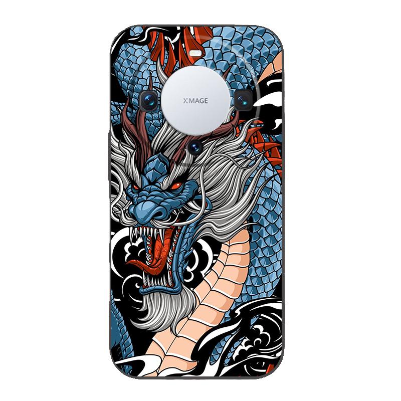 Чехол для телефона с китайским драконом для Huawei Mate 60 Pro P50 P40 P30 P20 P10 P Smart Y6 Y7 Y9 Plus Силиконовые Fundas Оболочка Capas Сумка