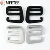 2-10 шт. Металлические пряжки-крючки Meetee G, 20/25 мм, тройная пряжка с ползунком, застежка для сумки, рюкзака, фурнитура для стропы, аксессуары