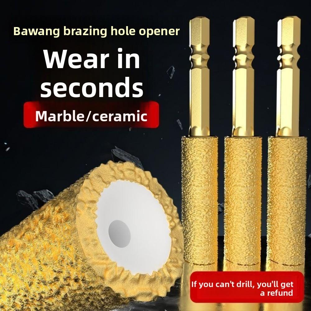 Шестигранный хвостовик Алмазное сверло для сухой керамической плитки для сверления и шлифования