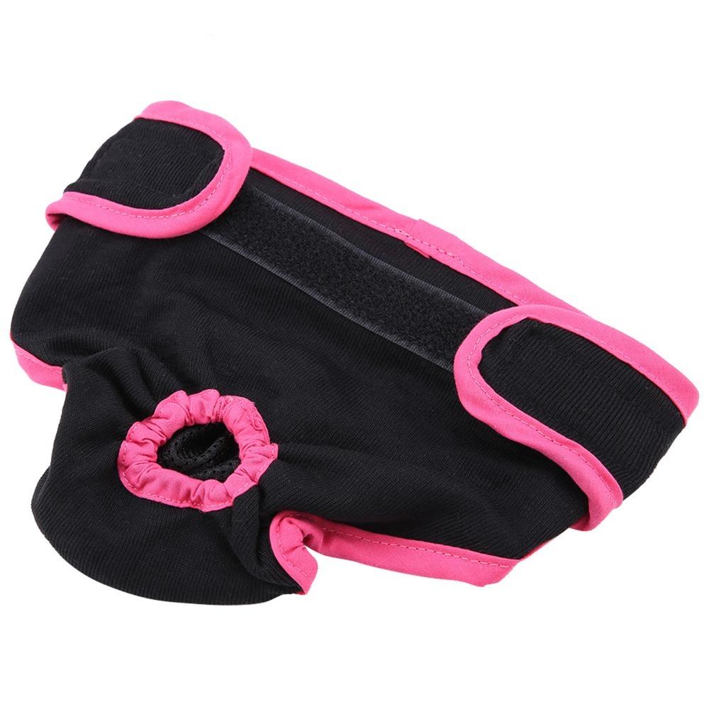 Soft Fabric Dog Sanitary Pant Adjustable Sticky Strap Pet Period Underwear Dog Estrus