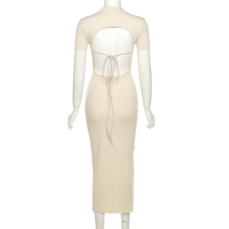 Женское платье-поло с V-образным воротником, длинные платья, модное новое элегантное модное уличное повседневное платье