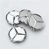 FOW5   Hot 2026 New For Benz 4PCS 75mm Car Wheel Center Cap Hub Covers Badge Accessories For Mercedes benz AMG C E S GLE CLC Class W204