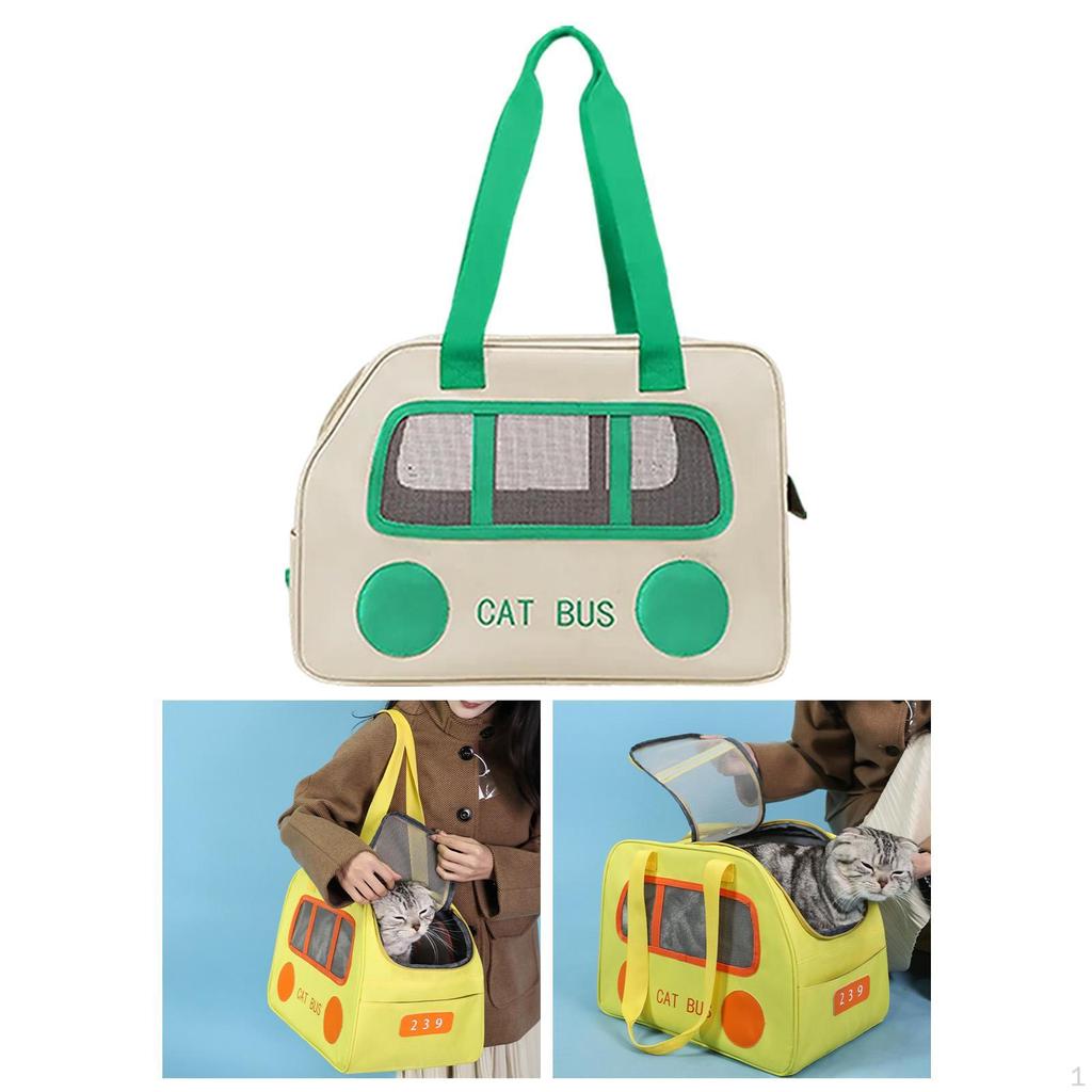 Cat Carrier -bag Kitten Travel Bag House Handbag for Outside Little Dog Fishing