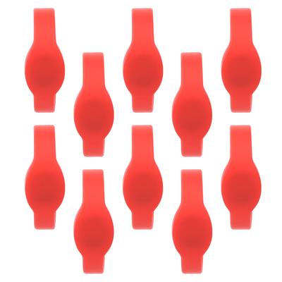 10 шт. 125 кГц RFID браслет силиконовый браслет IP68 водонепроницаемая идентификационная карта для бассейна, сауны