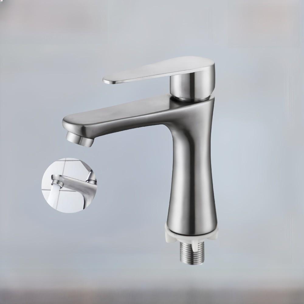 Single Handle Single Cold Basin Sink Faucet Anti-Leakage Washing Machine Faucet Outdoor Bathroom
