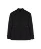 Synqia Heritage Double-Breasted Tailored Jacket Black