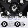 4PCS 57mm 60mm Car Wheel Center Hub Cap Emblem Stickers For Renault Modus Twingo Master Traffic Vivaro Kangoo Espace Symbol T111