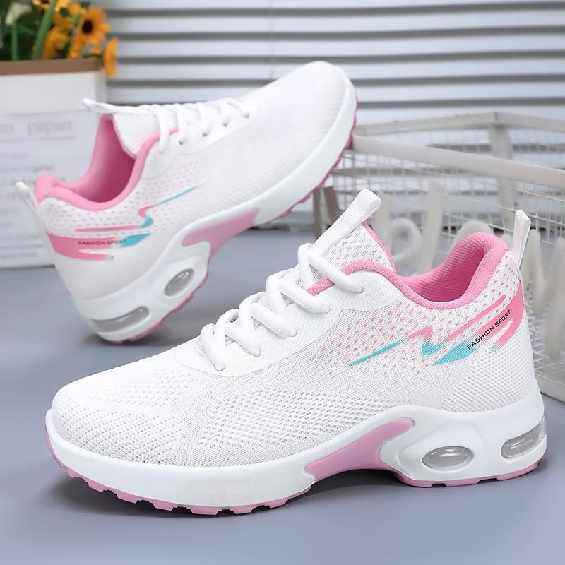 Sneakers Women'S Air Cushion Lightweight Running Shoes Trendy Fashion Large Size Single Shoes Women'S Shoes