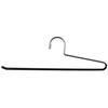 Shinko Hanger (Shinkohanger) Non-Slip Clothes Hangers, Set of 2 PVC Slacks Hangers, Black, for Pants, Scarves, Stoles, Denim, and Ties, Non-Slip, Non-