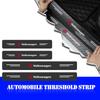 4Pcs Carbon Fiber Car Door Sill Protection Sticker Anti-scratch Refit Sticker For Volkswagen B6 B7 B5 Golf Polo Tiguan Passat EOS Scirocco Jetta MK6