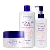 Hanajirushi Tears and Cream Tears Moisturizing Face and Body Skincare Set for Dry Prevents Rough Large Job's Lotion, Serum, (500mL/200mL/100g)