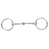 Stainless Steel Horse Ring Snaffle Bit Hollow Jointed Mouth for Equestrian Supplies