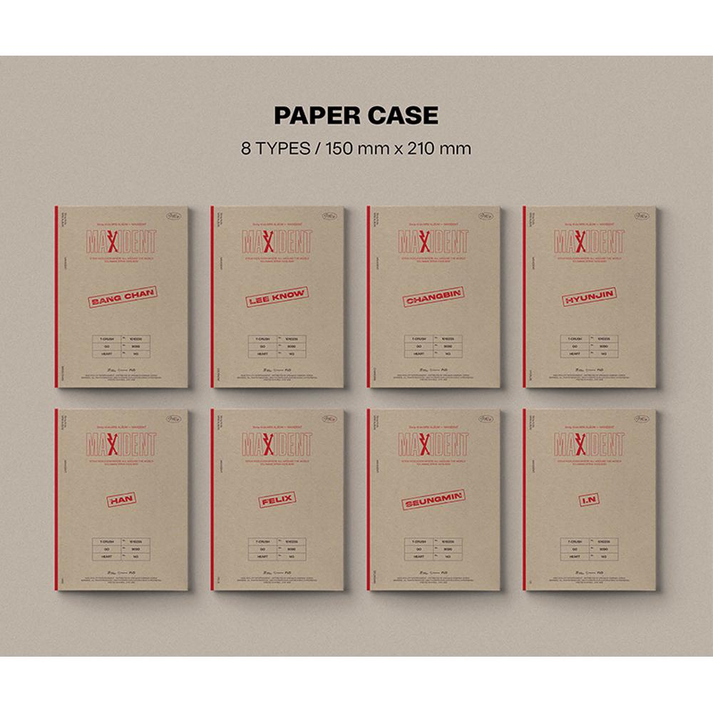 Stray Kids Чехол MAXIDENT, версия. 7-й мини-альбом