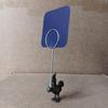 3Pcs Note Holder Stable Anti-Corrosive Spiral Clip for Notes Photos Menus Business Cards Retro Zodiac Desktop Ornament Unique Gift for Collectors