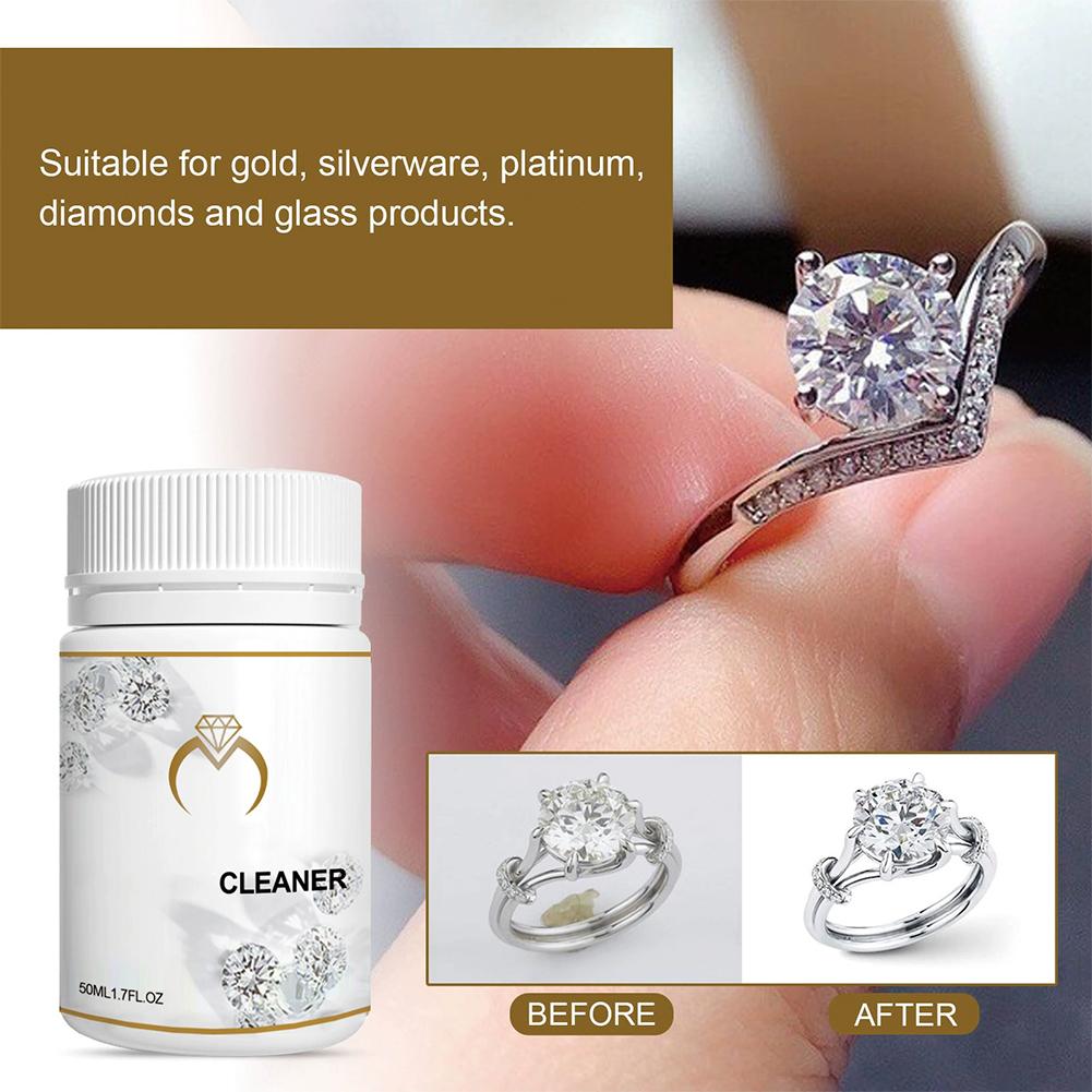 Высококачественное 50 мл чистящее средство для ювелирных изделий, универсальное чистящее средство для дезинфекции H6G6