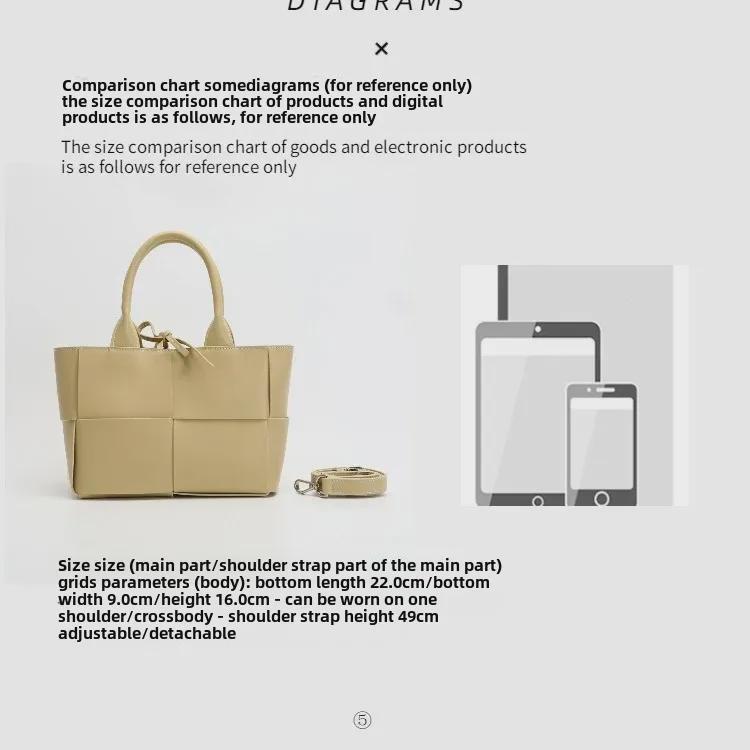 Женская сумка-тоут из натуральной кожи ручной работы - новинка 2022 года, большая вместимость, легкий роскошный стиль