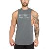 Do The Work  Summer Gym Sports Bodybuilding Fitness Workout Mens New Arrival Fashion Casual Brethable Printed O-neck Cotton Singlets