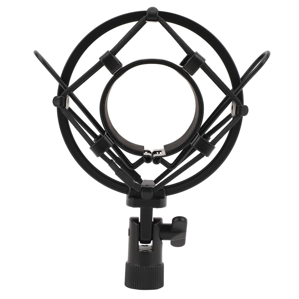 Microphone Shock Mount ABS Anti Vibration Mic Holder with 58 To 38 Conversion Nut for Diameter