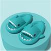 Shark Slippers Funny Slippers Outdoor Parent Child Slippers Solid Color Soft Anti-skid